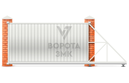 Ворота откатные 2900×4500 ЗМК-7909