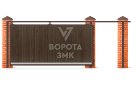 Гаражные ворота подвесные 2200×3000 ЗМК-7392
