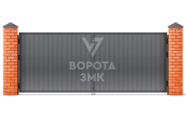 Ворота оцинкованные 2000×2000 ЗМК-5453