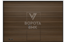 Противопожарные подъемные секционные ворота 4000×5000 ЗМК-3736