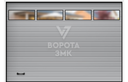 Ворота Trend 3000×2500 секционные ЗМК-2863