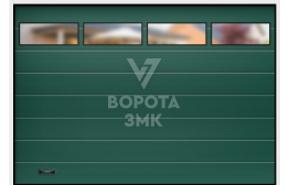 Промышленные ворота секционные 2500×4500 ЗМК-3947