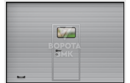 Противопожарные секционные ворота подъемные 4000×3000 ЗМК-3704