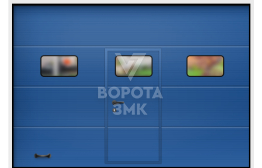 Складские ворота Дорхан 4000×4000 ЗМК-3869