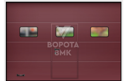 Подъемные автоматические ворота 2750×2500 ЗМК-3401